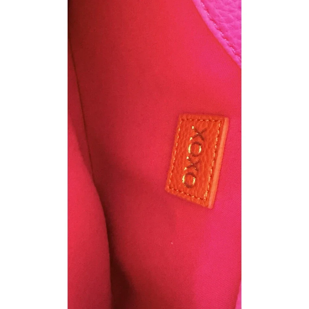 XOXO Belt/Crossbody Hot Pink With Orange And Yellow Accents - Picture 4 of 5